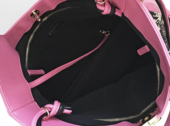 18A-PinkLeafPrintHandbag-7-1